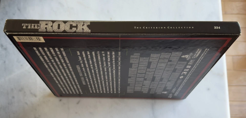 THE ROCK Criterion 3-Laserdisc LD BOXED SET WIDESCREEN FORMAT EXCELLENT RARE! - Image 4 of 4