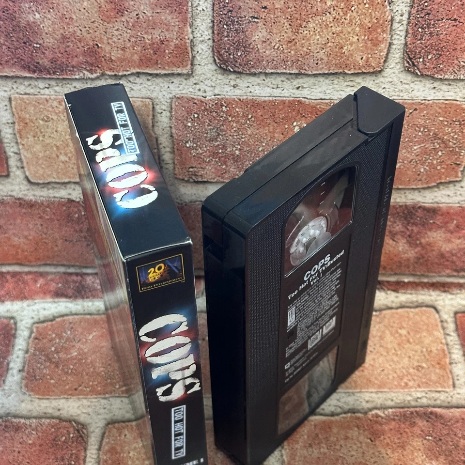 Cops Too Hot For TV VHS Used Busted Vol 1 Reality Police Show 2000s 20th Fox - Image 4 of 4