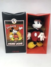 Mint Vtg DISNEY GUND MICKEY MINNIE PLUTO GOOFY DONALD  DAISY Set Of 6 Plush IB