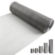 16" X 50 ft 304 Stainless Steel Mesh, Wire Mesh for Plants, Hole Fill Fabric ...