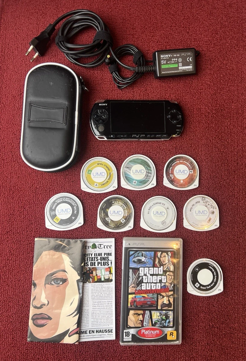 SONY PSP SLIM 3004 édition Gran Turismo + lot de jeux EUR 114,90 - FR