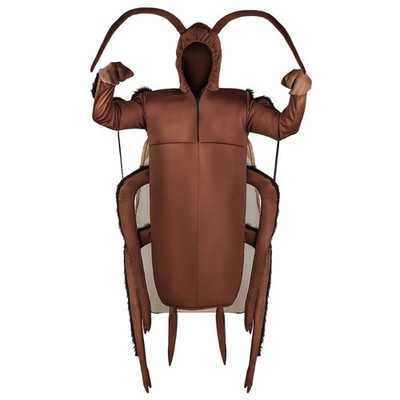 Costume Adult Spoof Cockroach Cosplay Clothes Halloween Party Bodysuit New Funny