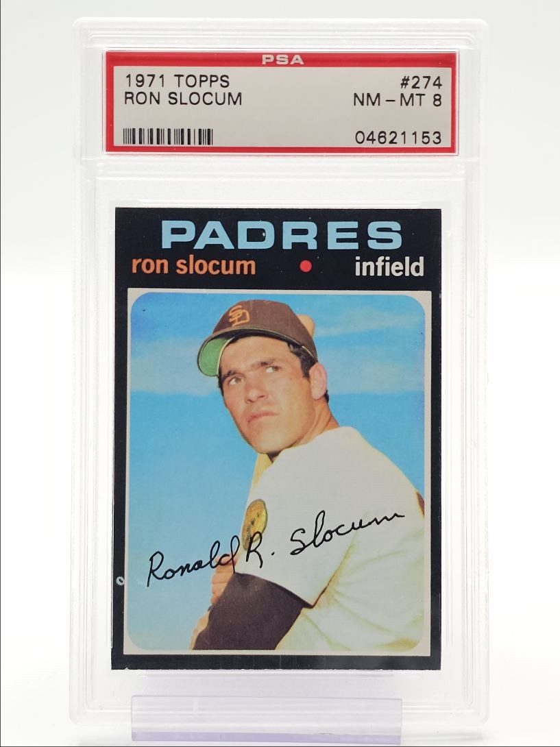 Topps Ron Slocum front