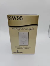 Emerson SW95 Ivory Four-Speed Quiet Fan Control Electronic Solid State