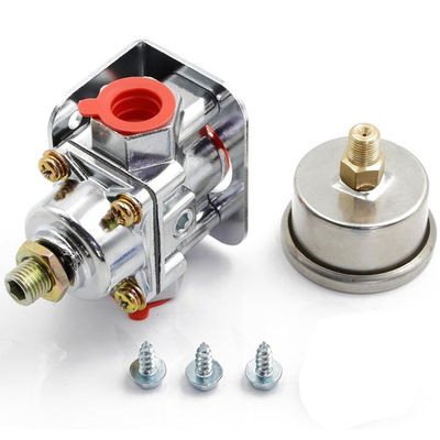 #ad 12 804 Low Fuel Pressure Regulator Gauge Fit for Carburetor Carb Quick Fuel $31.99