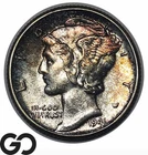 1941-D Mercury Dime, FSB, Choice BU++ Full Split Bands