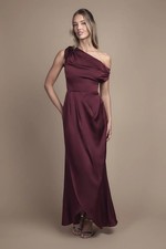 Coast Malbec A-Line Dress Womens Bridesmaids Dresses