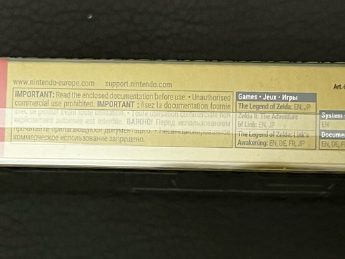 CONSOLE NINTENDO JEU LCD GAME & WATCH VERT ZELDA SCREEN NEUF SCELLÉ NEW SEALED - Afbeelding 18 van 22