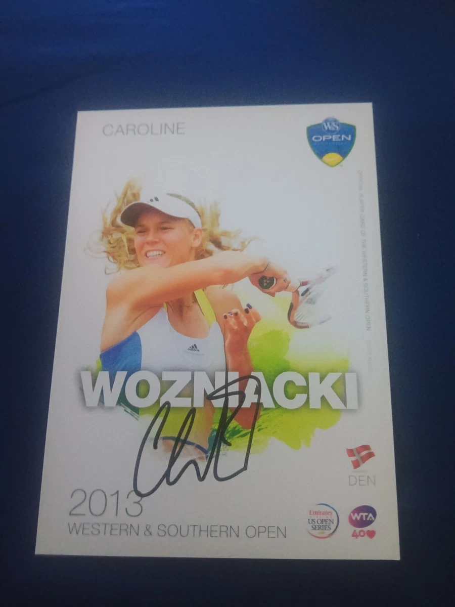 Caroline Wozniacki Tennis Autographed Photos for sale | eBay