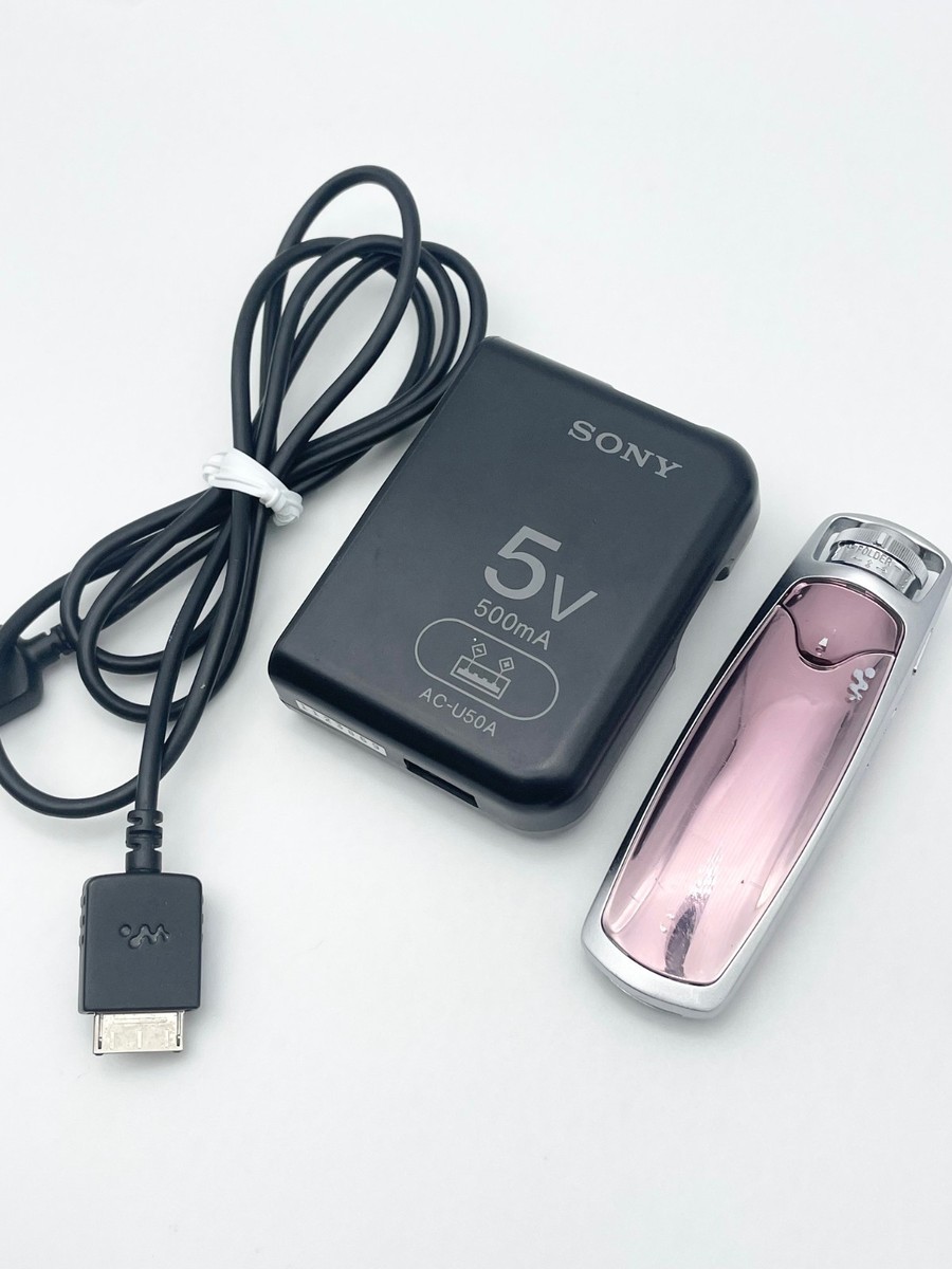 SONY ソニー NW-S605 ウォークマン ピンク NW-S605 2GB pink MP3 Player by Sony Walkman Japan Model Tested