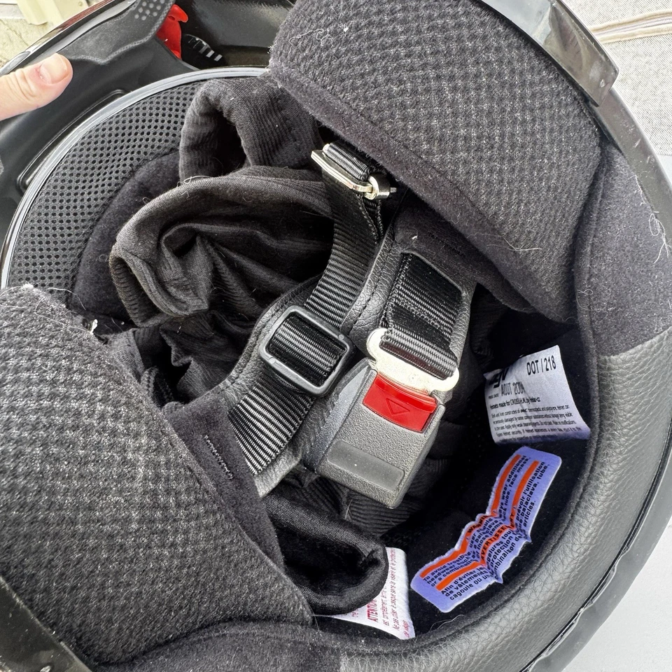 Casco AGV Blizzard Full Face DOT azul/negro/blanco Foto 4 de 4