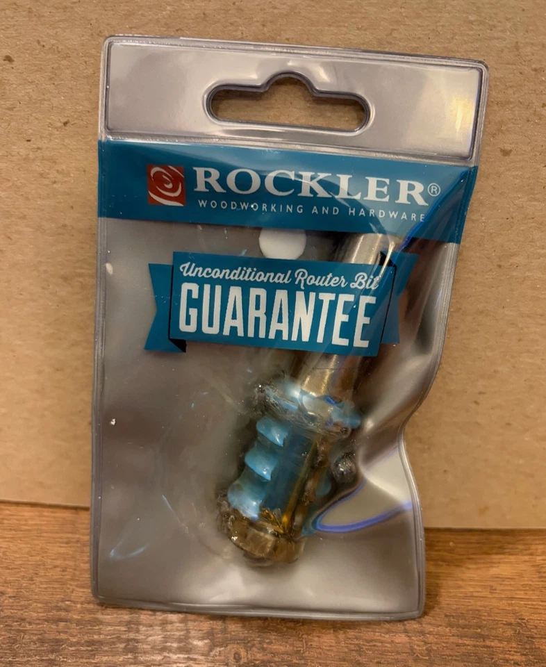 Broca de roteador Rockler Triple Bead - 7/8" diâmetro x 1" altura x 1/2" haste item # 21116 - Imagem 4 de 4