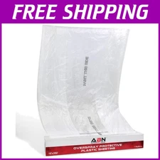 Transparent Plastic Sheeting 16ft - Protective Masking Film