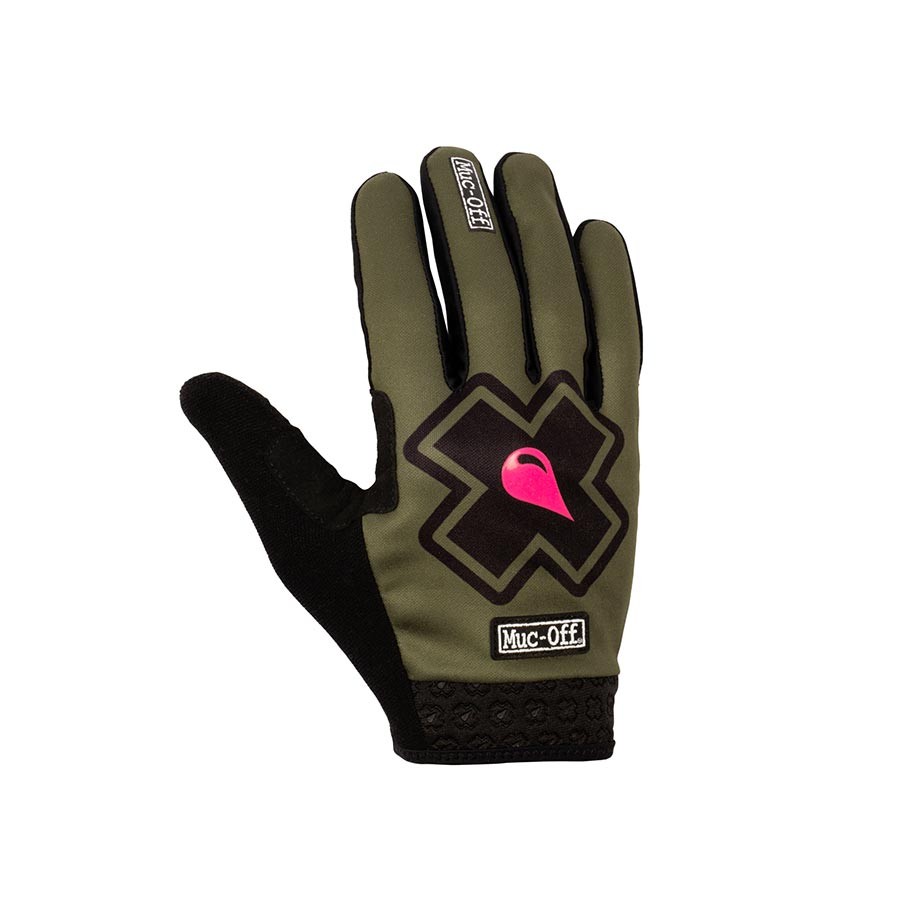 Muc-Off MTB Ride Gloves Full Finger S Green Unisex Breathable Grip Durable 6690₽