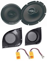 Pioneer 16,5Cm 3-Wege 320Watt Lautsprecher FüR Fiat Punto 99-07 FronttüR Auto Bo