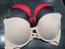 Victoria Secret PINK-36B LOTOF 3 Bras Front C...
