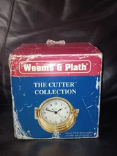 Weems & Plath Barometer The Cutter Collection New In Pkg