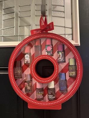PINK  BODY MIST WREATH 2024 GIFT SET Box 10 Pcs TRAVEL SIZE