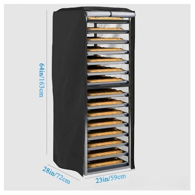 Bäckereiregal Abdeckung mit Belüftung und wasserdichtem Stoff für Brotregale