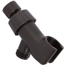 Shower Arm - Adjustable Handheld Shower Arm Mount  Bracket Oil Rubbed Bronze