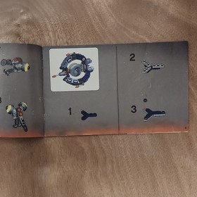 LEGO Star Wars Droid Tri-Fighter 7252 Illustrated Manual Booklet 2005