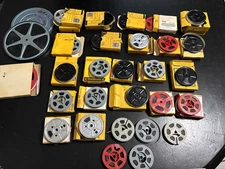 Lot of Vintage 1950s 1960 Home Movies 8mm - Vinegar Smell