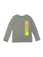 Under Armour Boys Gray Long Sleeve T-Shirt 5