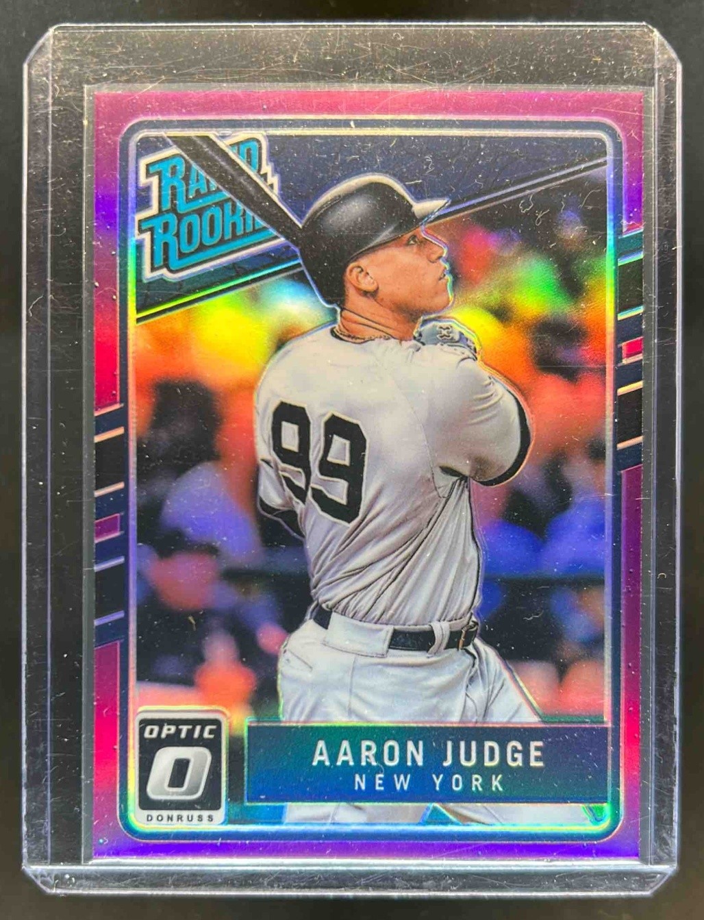 2017 Donruss Optic Aaron Judge Pink Rated Rookie #38 Yankees
