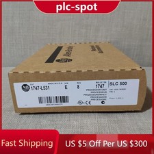 New Allen Bradley 1747-L531 SER E SLC 5/03 CPU Processor Unit Module 1747L531