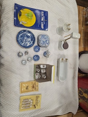 Miniature Dollhouse Lot New And  Pre-Owned Two Different Scales