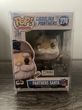 Funko Pop NFL: Carolina Panthers Santa #274 FANATICS EXCLUSIVE! w/protector!