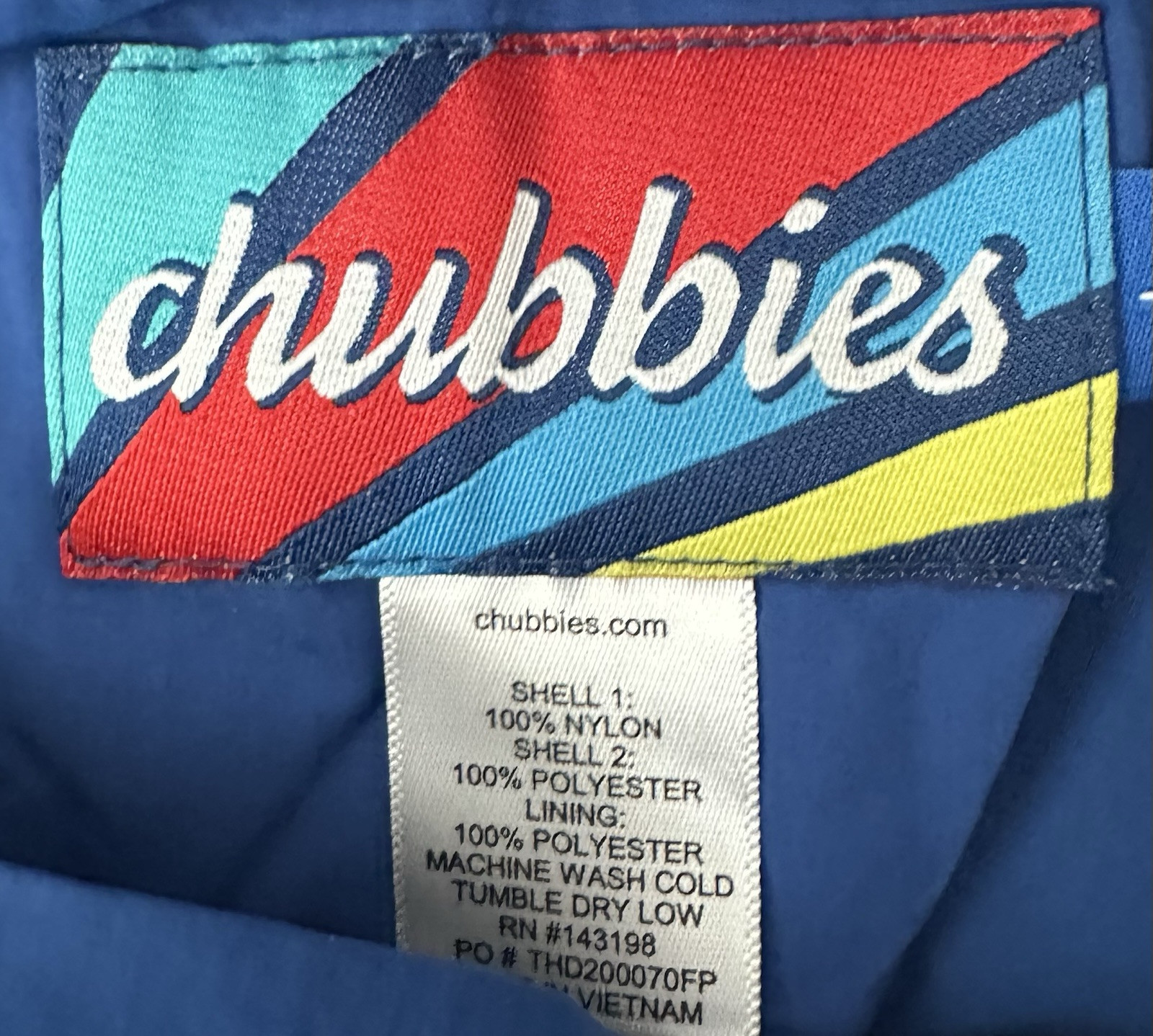 Chubbies Reversible Jacket Pullover Fleece Nordic… - image 8
