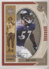 2019 Panini Legacy Legends Red 95/299 Bart Scott #121 0f8