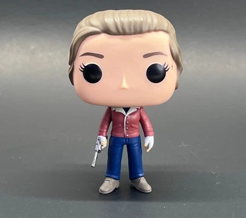 Funko Pop! Stranger Things Nancy Wheeler w/ Revolver #514 Figure Loose No Box