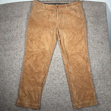 Polo Ralph Lauren Preston Corduroy Pants Tan Mens Size 40x32 Straight Fit