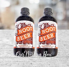 2 Shank's Root Beer Extract- 4 fl. oz. Bottles ~ Make Your Own Root Beer!