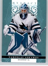 2026-27 Upper Deck Artifacts Aqua Blue Blaster Exclusive Parallel Hockey Cards