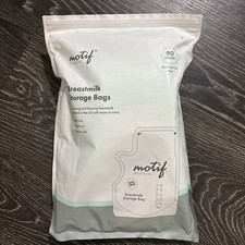 Motif Medical Breastmilk Storage Bags 90 Count, 8oz, BPA-Free, Freezer Safe