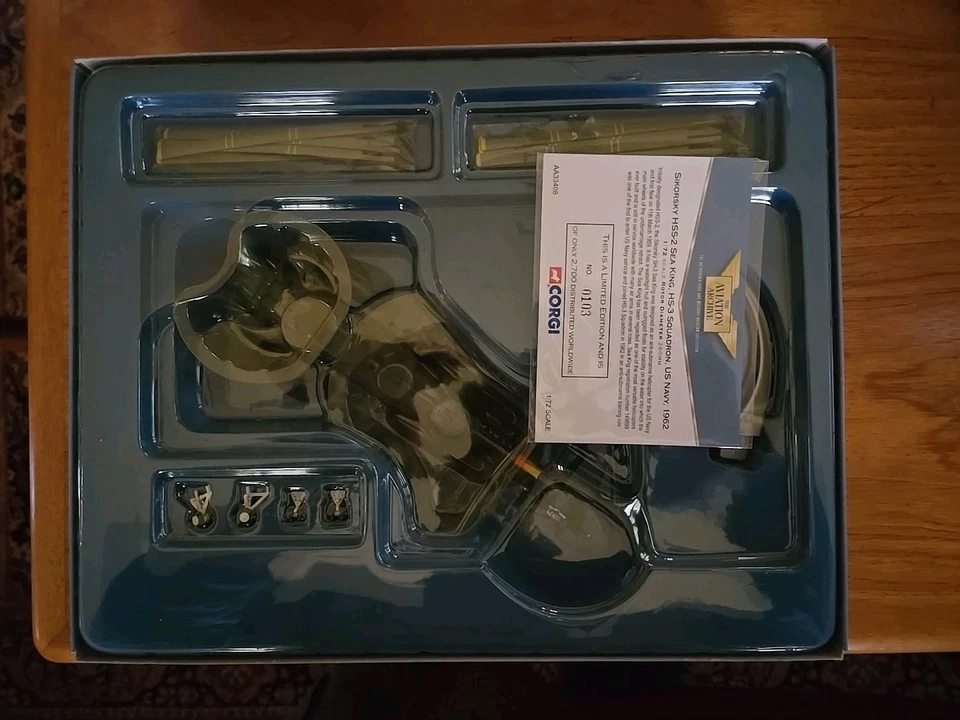 Corgi Aviation Sikorsky HSS-2 Sea King HS-3 Squadron US Navy 1962 - 1:72 Scale - Image 2 of 3