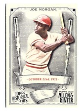 2021 Topps Allen & Ginter #HH-36 Joe Morgan Historical Hits