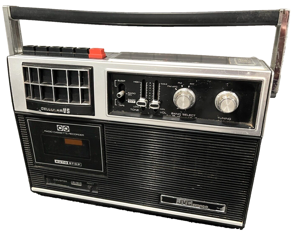 Vintage JVC Nivico 9425E AM/FM 2 Band Radio Cassette Recorder | eBay