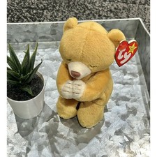 TY Beanie Babies Hope The Praying Bear Bean Bag Plush Stuffed Animal Toy 1998