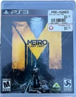 Metro: Last Light (PS3, 2013) Shooter Complete in Case w/ Disc, Manual & Inserts