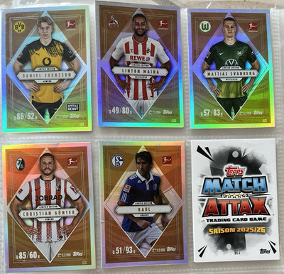 Topps Match Attax Bundesliga 2025/26 Limited Edition Sport Trading Cards