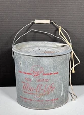 Vintage Frabill's Full Floating Min-O-Life Fishing Minnow Bucket