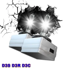 2pcs D3S D3R LED Headlight Bulbs 240W 6500K Super White LED Xenon Conversion KIT