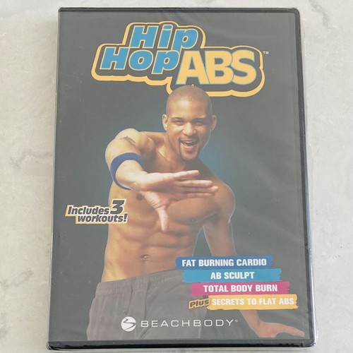 HIP HOP ABS DVD 3 Workouts Shaun T Fat Burning Cardio Ab Sculpt Total