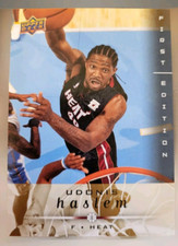 2008 Upper Deck Udonis Haslem Miami Heat 99 First Edition GOLD Basketball Card C