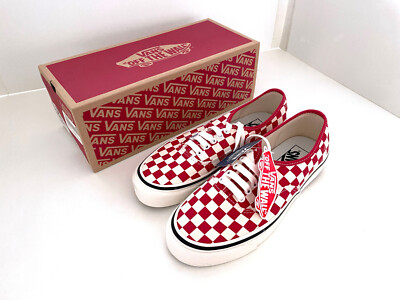 Limited Edition Vans OTW UA Authentic 44 DX checkered red US 10W