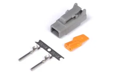 Haltech ECU Plug and Pins Only Male Deutsch DTM2 Connector 7.5 Amp